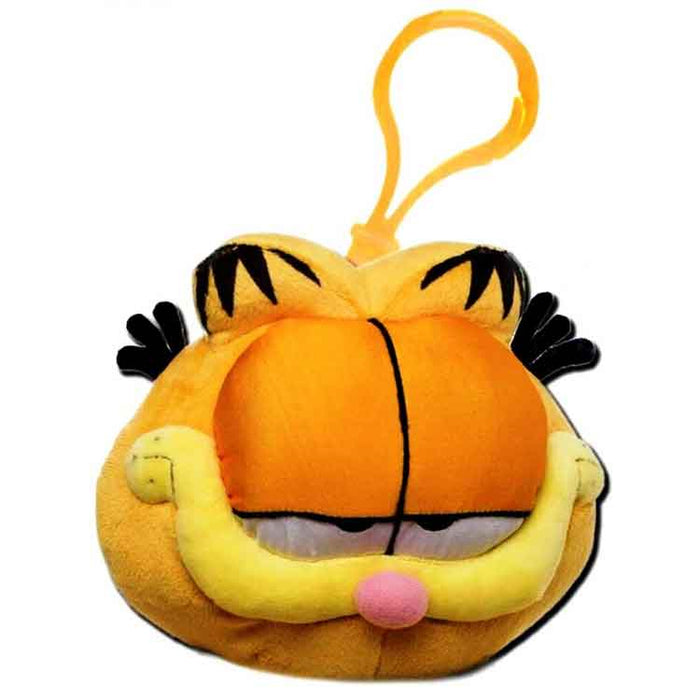 Garfield Plush Head Bag Clips