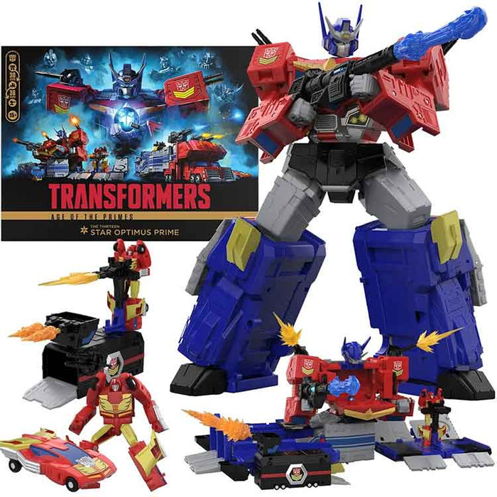 Transformers Generations Age of the Primes Titan Star Optimus Prime