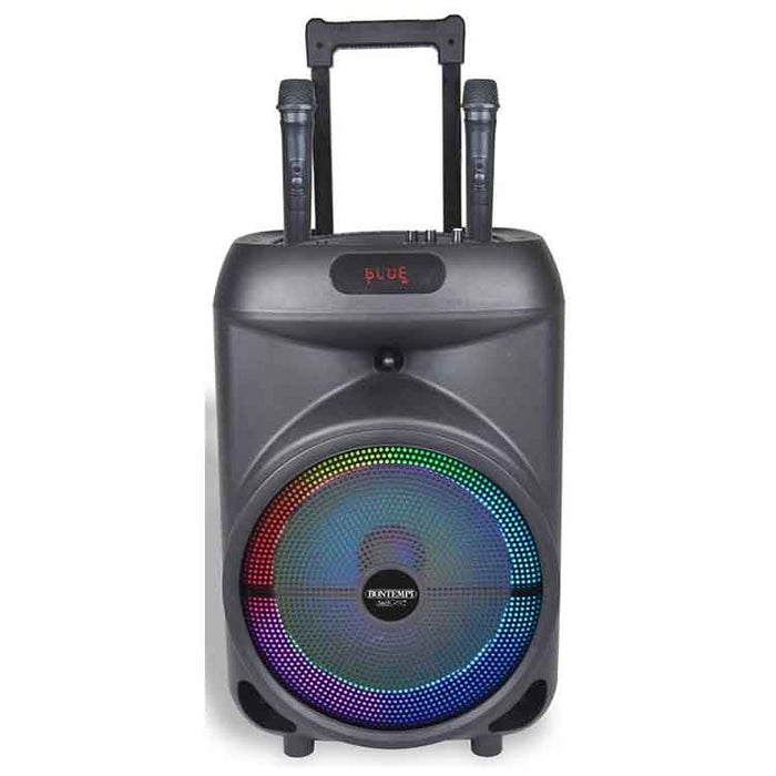 Bontempi Wireless Trolley Speaker With 2 Wireless Microphone