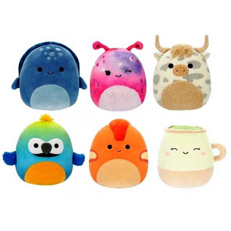 Squishmallows 12 Plush, Series 16, Fuzz Squad B, Assorted - Soft Toys