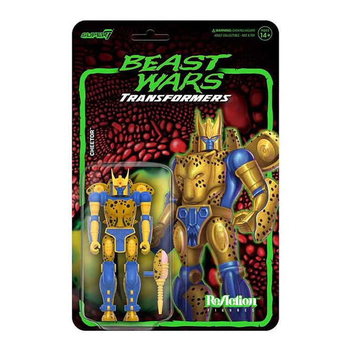 Transformers Beast Wars Cheetor 3 3/4-Inch ReAction Figure