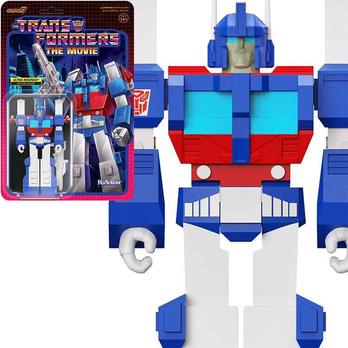 Transformers Ultra Magnus 3 3/4-Inch ReAction Figure