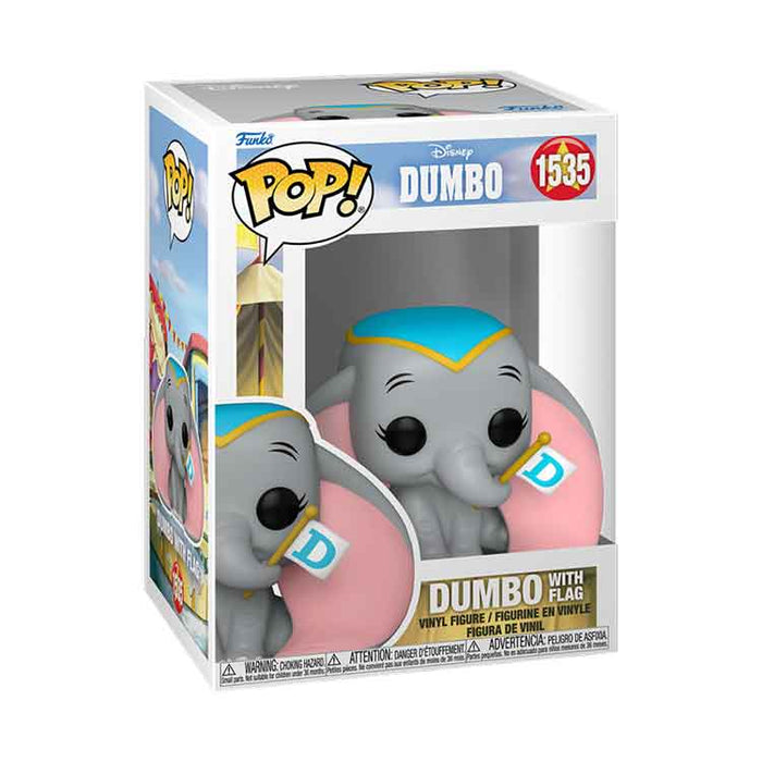 Funko POP Disney: Dumbo S3 – Dumbo w/Flag