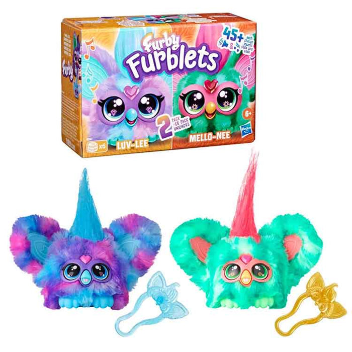 Furby Furblets Mini Friends Luv-Lee & Mello-Nee 2-Pack