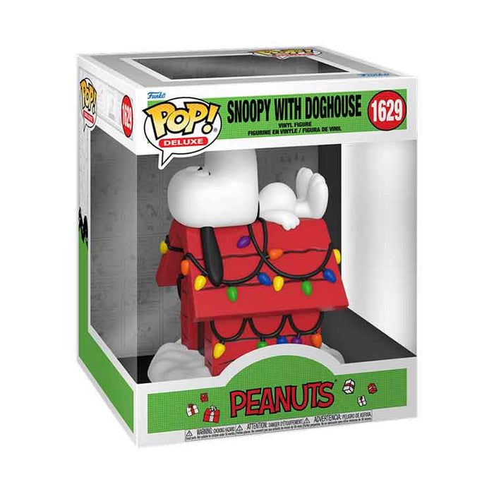 Funko POP Deluxe: A Charlie Brown Christmas – Snoopy & Doghouse