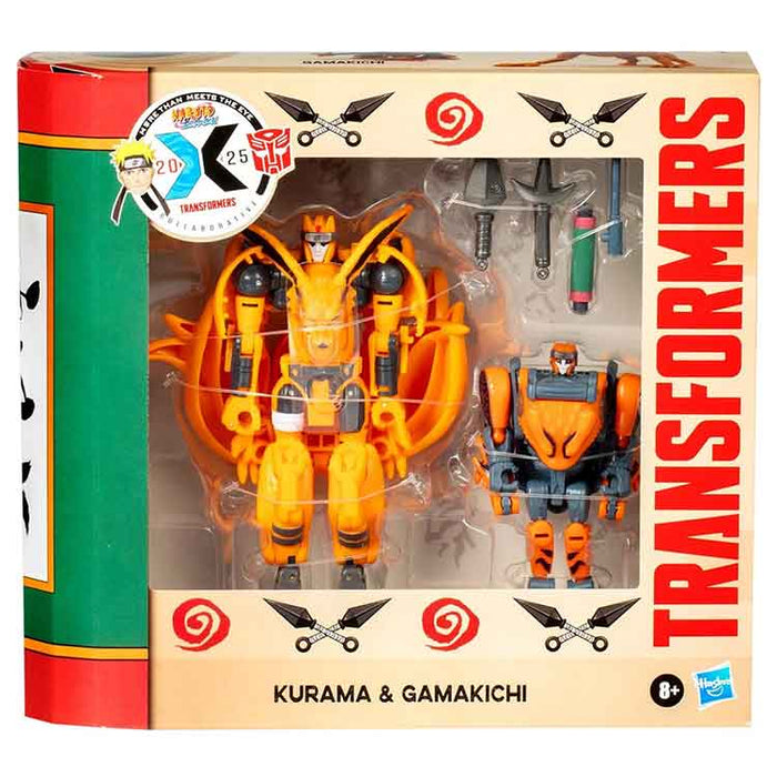 Transformers Collaborative Naruto Shippuden Kurama and Gamakichi