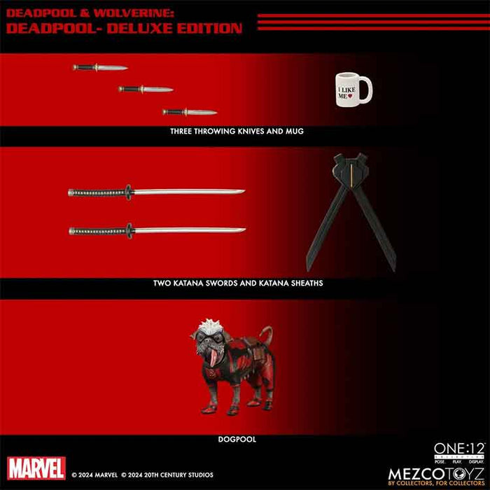 Deadpool & Wolverine: Deadpool Deluxe Edition One:12 Collective Action Figure