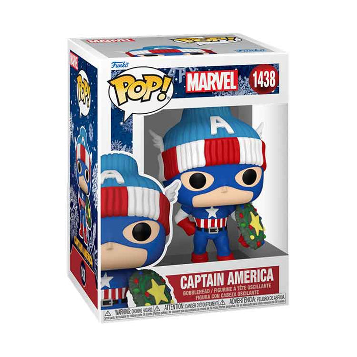 Funko POP Marvel: Holiday S4 – Captain America