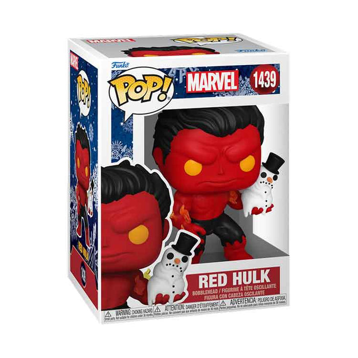 Funko POP Marvel: Holiday S4 – Red Hulk