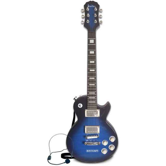 Bontempi Wireless Electronic Guitar Gibson Model With Headset Microphone