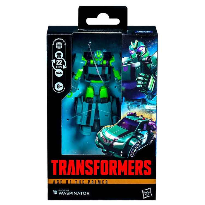 Transformers Generations Age of the Primes Deluxe Animated Universe Fugitive Waspinator