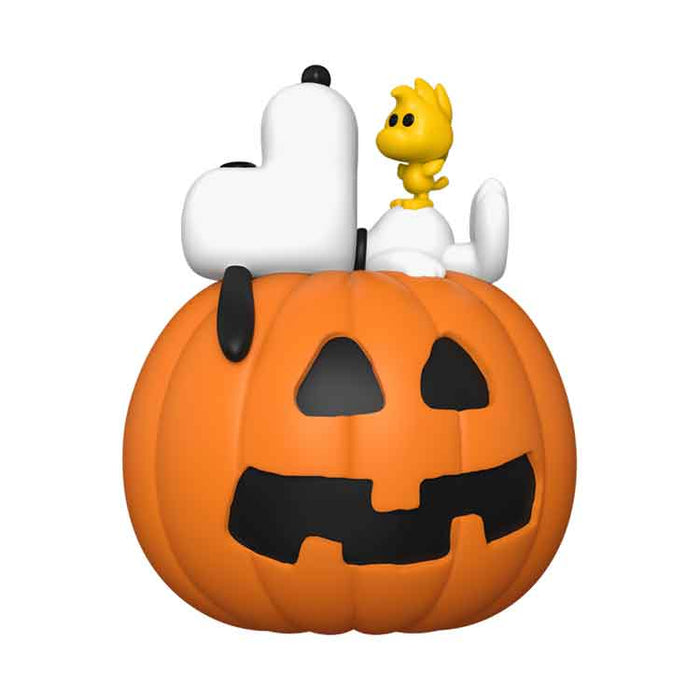 Funko POP Deluxe: It's the Great Pumpkin, Charlie Brown – Snoopy & Woodstock w/Pumpkin