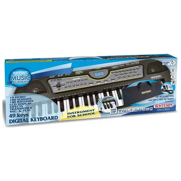 Bontempi Digital Keyboard With 49 Midi Size Keys