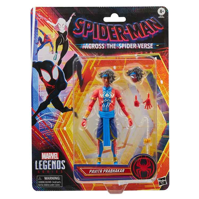 Spider-Man Across The Spider-Verse Marvel Legends Pavitr Prabhakar 2099 6-Inch Action Figure