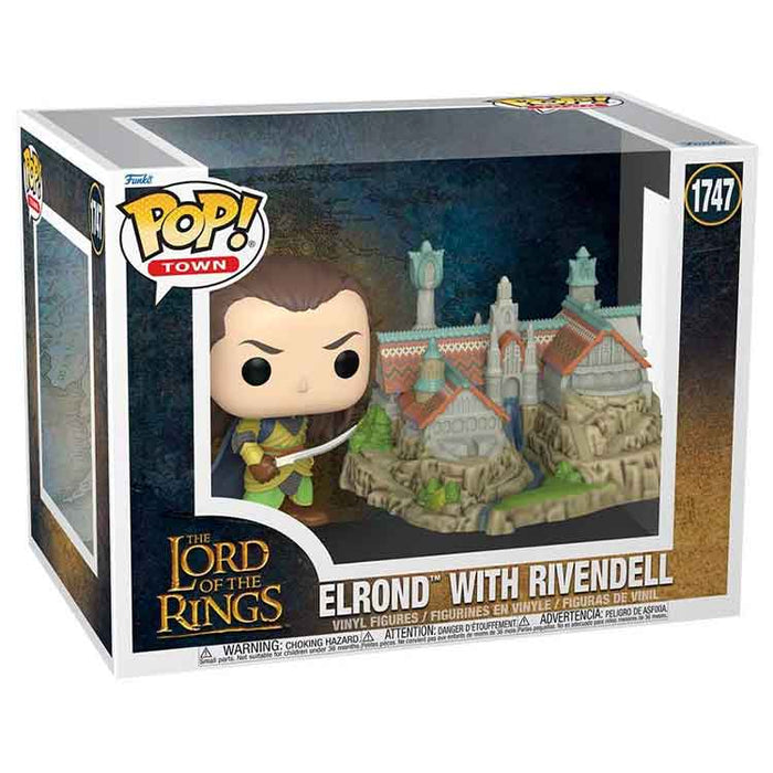 Funko Pop Town: LOTR S8 - Elrond & Rivendell