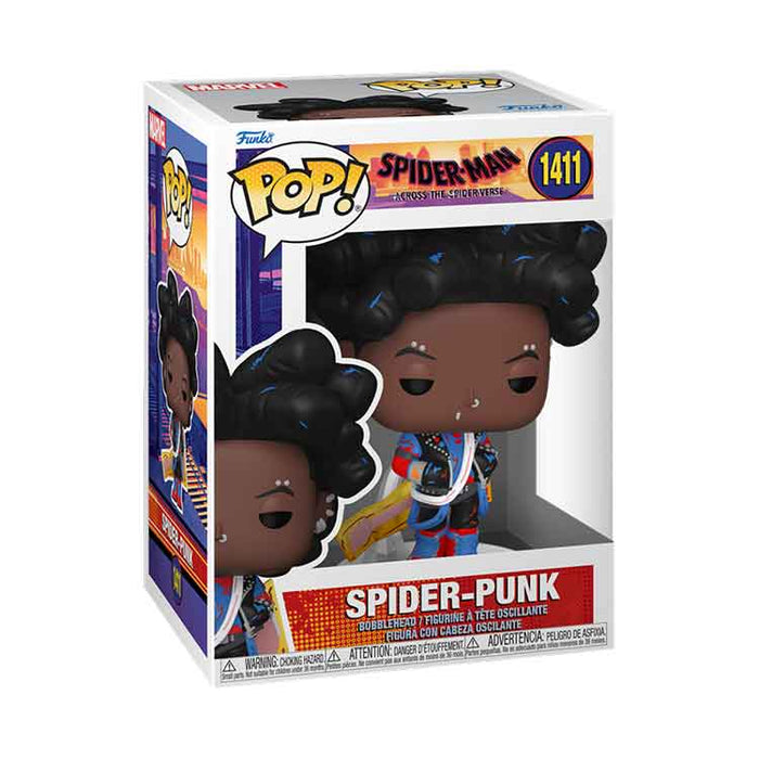 Funko POP Marvel: Spider-Man: Across The Spider-Verse S2- Spider-Punk (Unmasked)