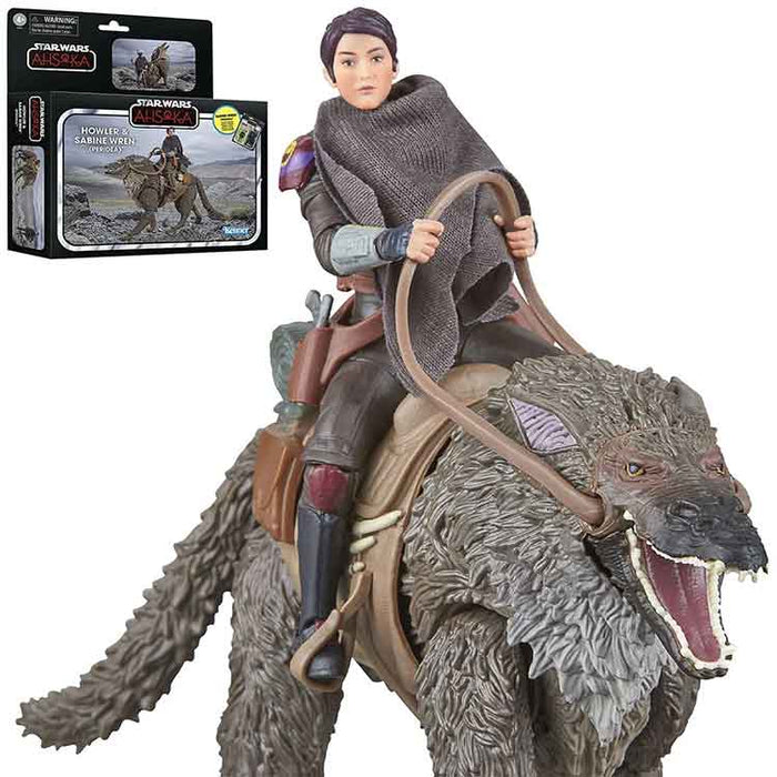 Star Wars: The Vintage Collection Sabine Wren and Howler (Peridea) 3 3/4-Inch Action Figure Set