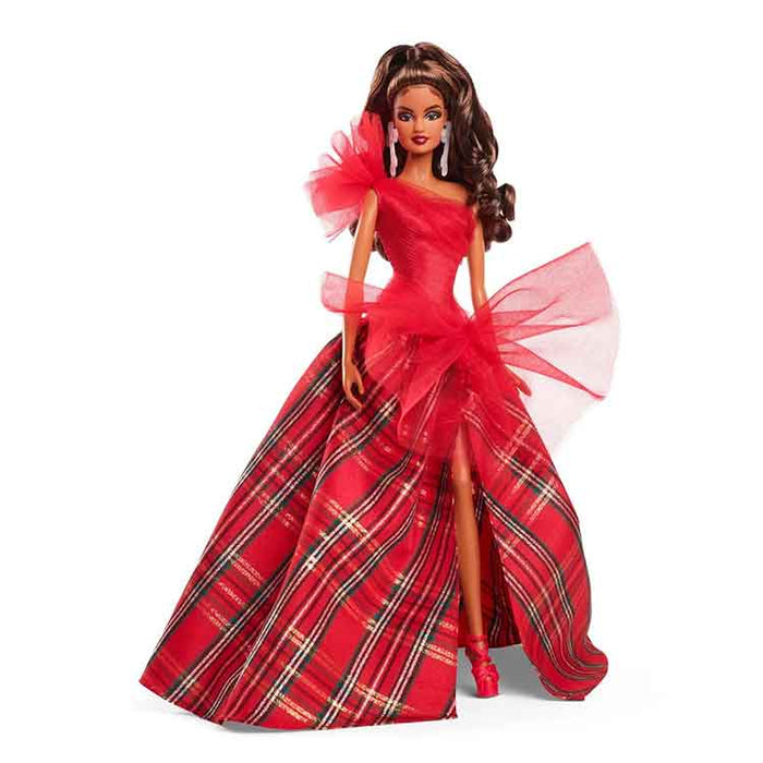 Barbie Holiday 2024 Doll with Long Brunette Hair