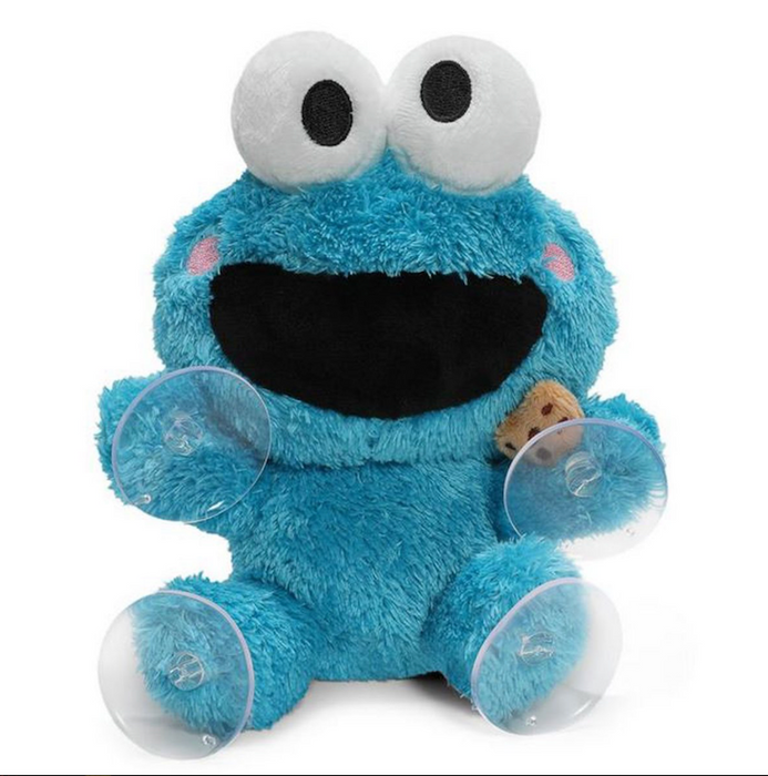 Sesame Street Cookie Monster 8-Inch Plush Window Clinger